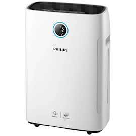 ჰაერის გამწმენდი და დამატენიანებელი Philips AC2729/10, 2-in-1 Comfort Air Purifier, White
